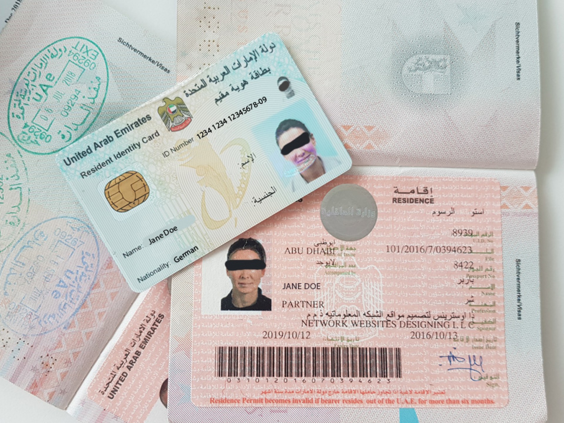 residence visa to visit visa dubai